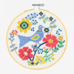 Cross-stitch kit - A bird...