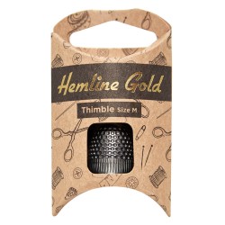 Black Thimble - Hemline Gold