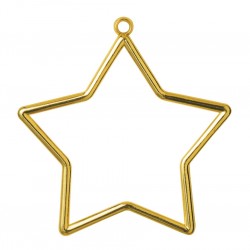 Golden Star Frame 9 x 7 cm...