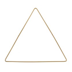 Triangular Metal Ring 20 cm...