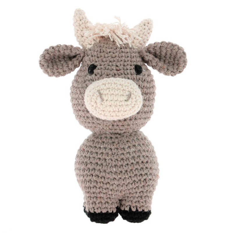 Kit crochet Amigurumi âne Joe - Hoooked