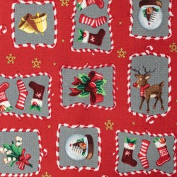 Telas de Navidad por Metros para Patchwork