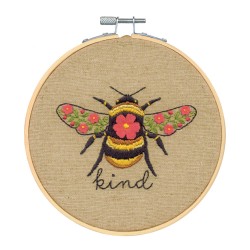 Embroidery Kit - Bee Kind -...