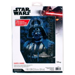 Kit de Punto de Cruz con Bastidor - Star Wars Family - Dimensions