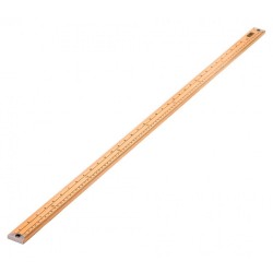 100 cm Wooden Ruler - Sew Easy