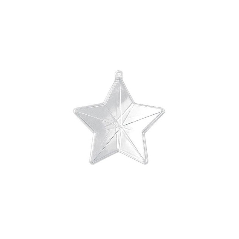 Colgante plexiplast estrella