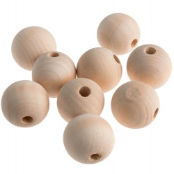 Round Wooden Beads - Trimits