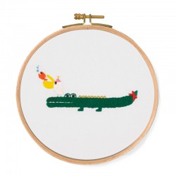 Embroidery Kit - Crocodile...
