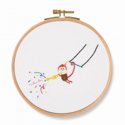 Embroidery Kit - Monkey...