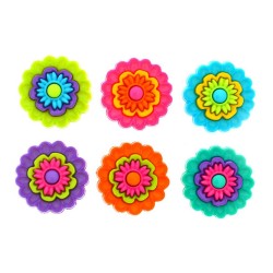 Floral Revolution Buttons -...