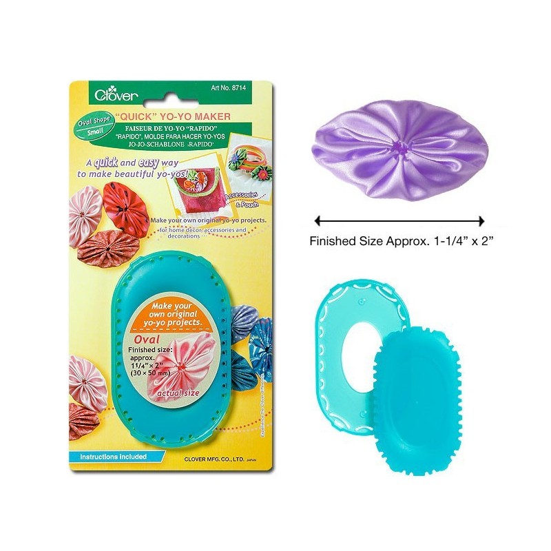 Clover Quick Yoyo Maker Oval Shape Small Clover Quick Yoyo Maker Oval Shape Small