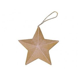 Star Hanging Paper Mache