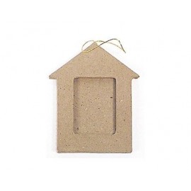 House Photo Frame Hanging Paper Mache