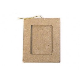 Rectangular Photo Frame Hanging Paper Mache