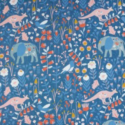 Tela Denim Print Katia - We...