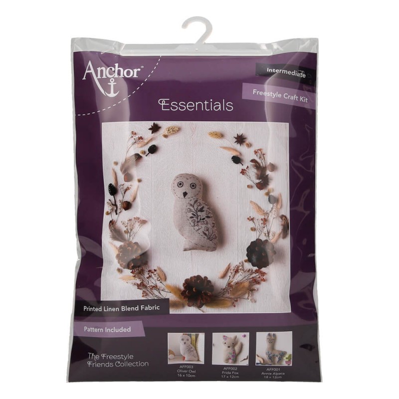 Anchor Essentials Kit - Annie Alpaca Embroidery Kit Anchor Essentials Kit - Annie Alpaca Embroidery Kit