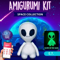 Amigurumi Kit – E.T. – Círculo