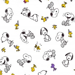 Cotton Fabric – Snoopy –...