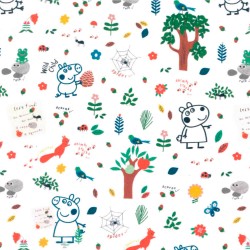 Cotton Fabric – Peppa Pig –...