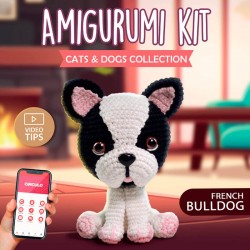 Kit Amigurumi Perro Bulldog...