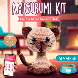 Amigurumi Kit – Siamese –...