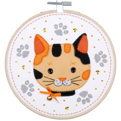 Felt Embroidery Kit with...