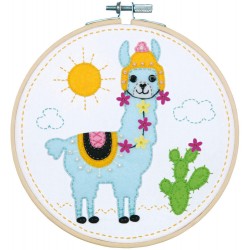 Felt Embroidery Kit with...
