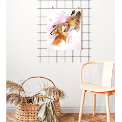 Adorable Red Fox Diamond Painting – Diamond Painting Bliss