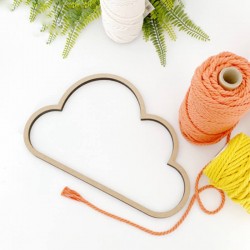 Wooden Cloud Hoop  - Casasol