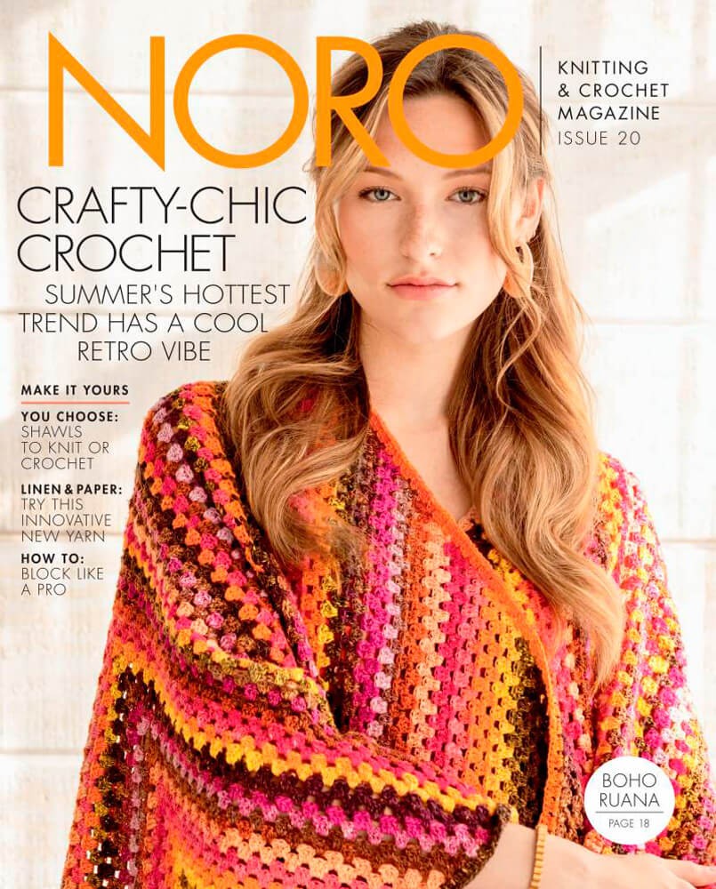 Noro Knitting & Crochet Magazine Nº 20 - Primavera - Verano 2022