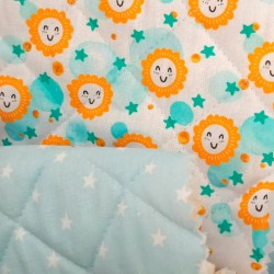 Padded Fabric – Sun and Stars