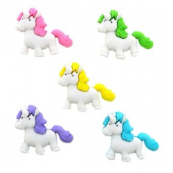 Botones Fantasy Unicorns -...