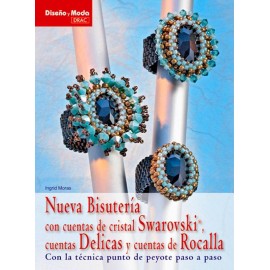 Nueva bisutería con cuentas de cristal Swarovski, cuentas Delicas y cuentas de rocalla