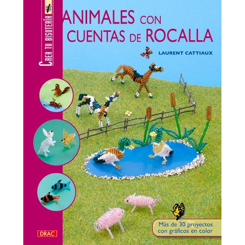 Animales con cuentas de rocalla