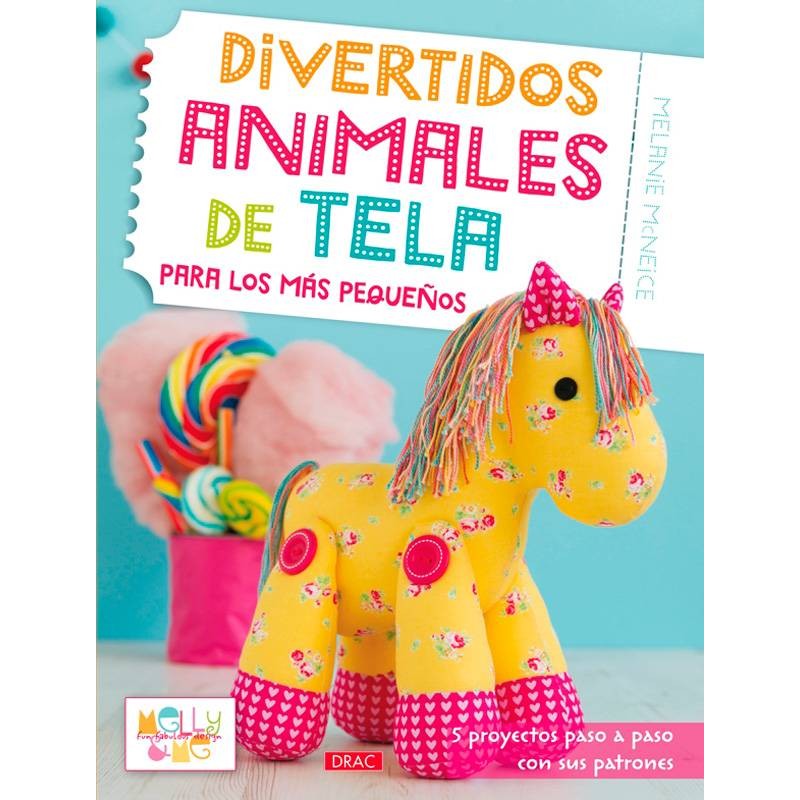 Divertidos animales de tela para los más pequeños