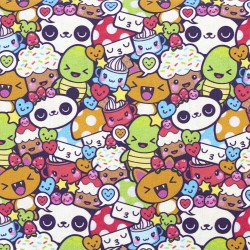 Cotton Fabric – Cartoon Anime