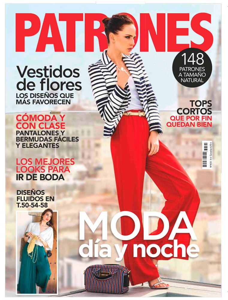 Revista Patrones Nº 433 - Mayo 2022 - Las Tijeras Mágicas Revista Patrones Nº 433 - Mayo 2022 - Las Tijeras Mágicas