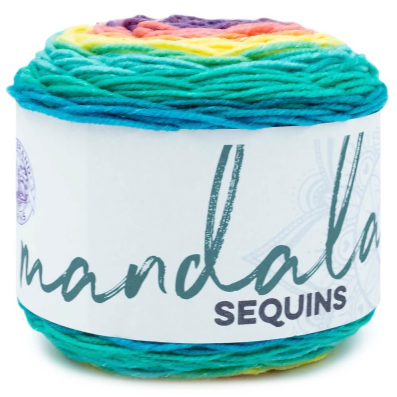 Lion Brand Mandala Sequins Yarns