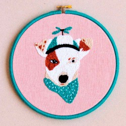 Embroidery Kit - You Me Dog...