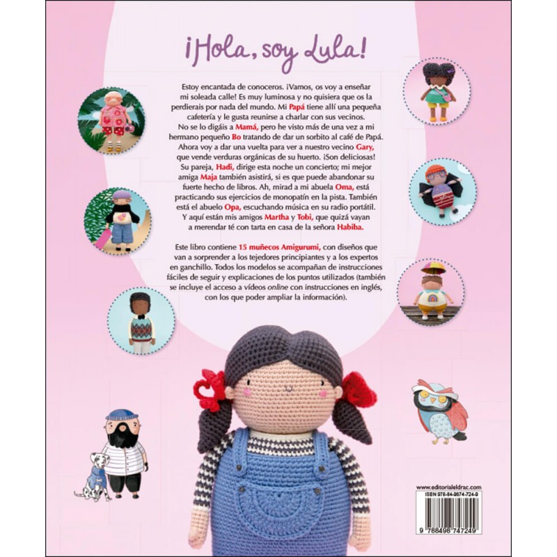 Tesoros de Amigurumi: 15 proyectos de adorables muñecos de ganchillo