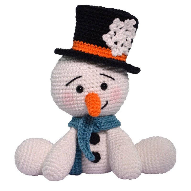 Snowman Amigurumi Kit