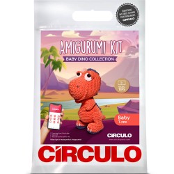 Kit Amigurumi T-Rex - Circulo