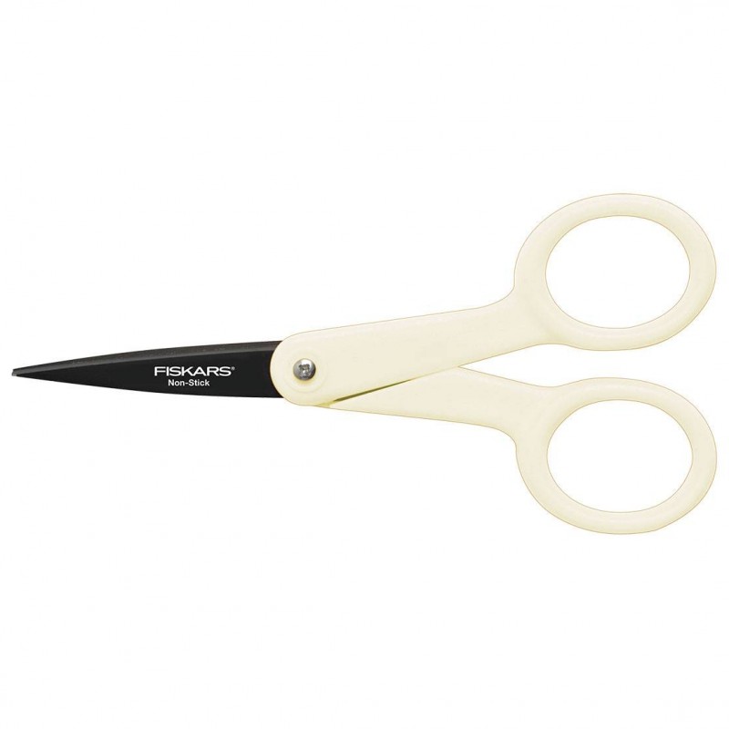 Tijeras Antiadhesivas Micro-Tip 12 cm Fiskars Tijeras Antiadhesivas Micro-Tip 12 cm Fiskars