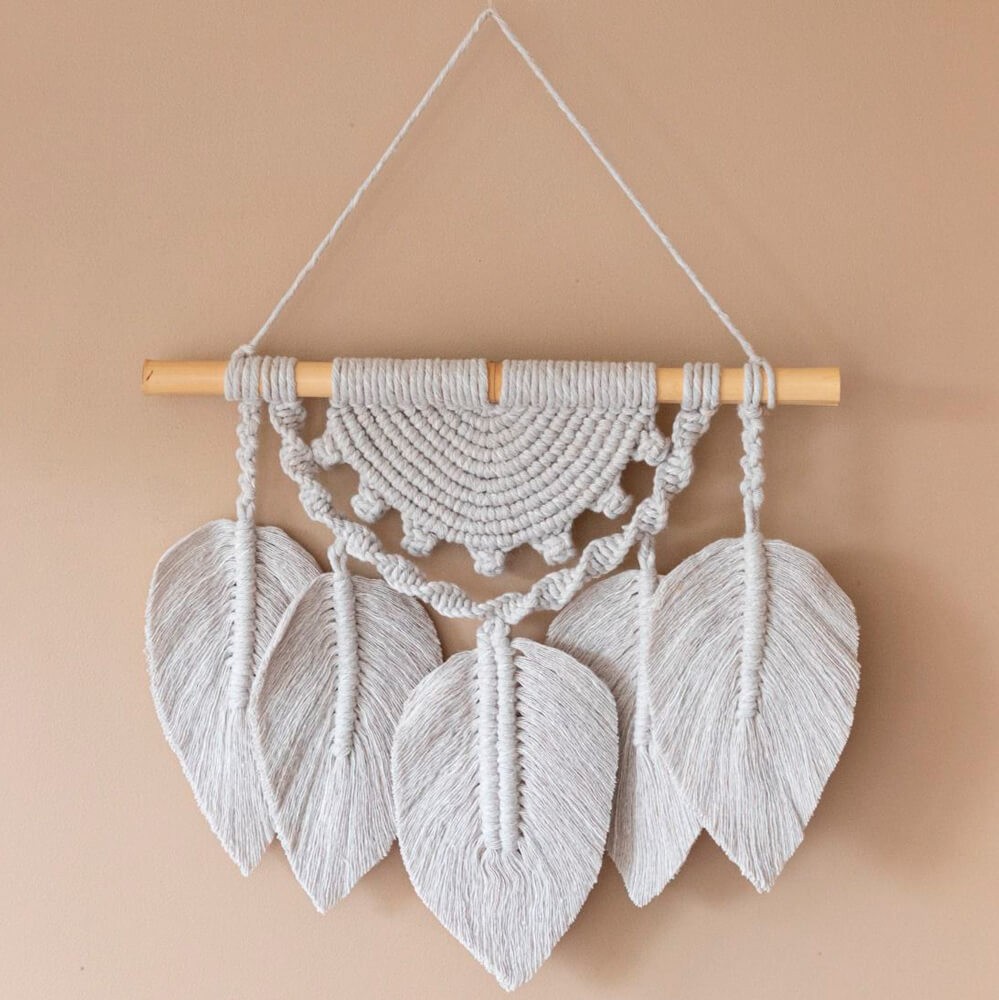 hazlo plano Necesito Énfasis Kit de Macramé - Colgante de Pared - Faros - Hoooked - Las Tijeras Mágicas