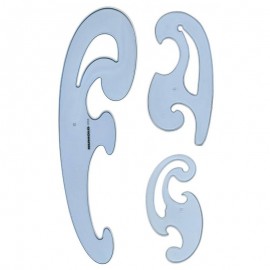 French curves set