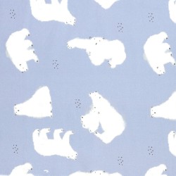 Katia Poplin Fabric - Polar...