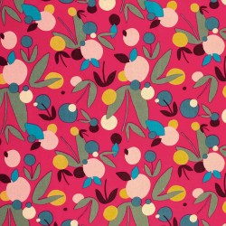 Katia Poplin Fabric - Rose...