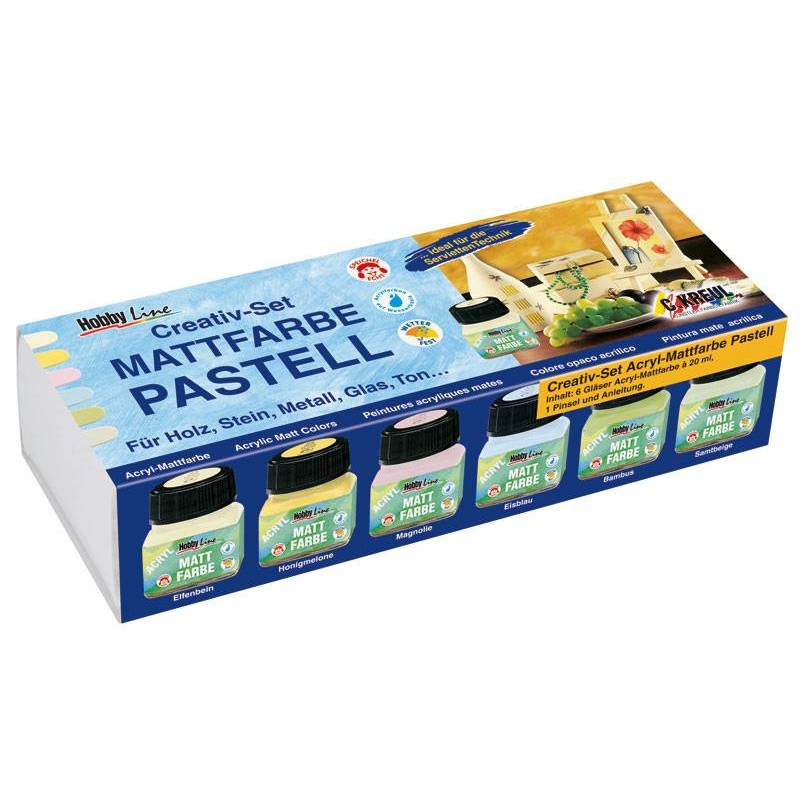 Creativ-Set Pintura Mate Acrílica Hobby Line Creativ-Set Pintura Mate Acrílica Hobby Line
