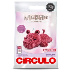 Baby Hippo Amigurumi Kit -...