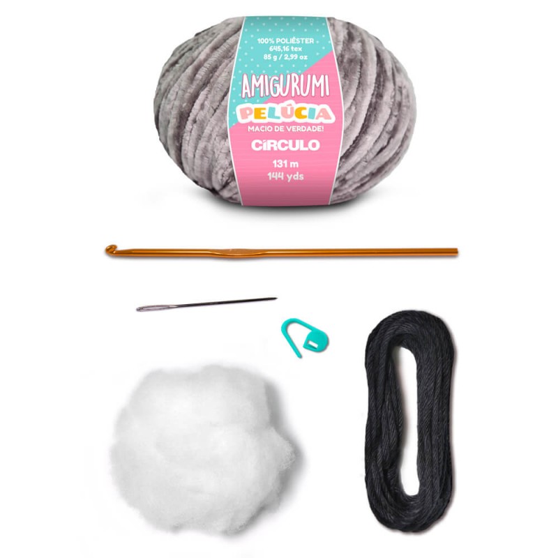 Animal Crochet Kit. Circulo Crochet Kit. Amigurumi Kit. Amigurumi Animals.  Crochet Gift. Lion, Koala, Bear, Monkey & Giraffe Baby Animals. 